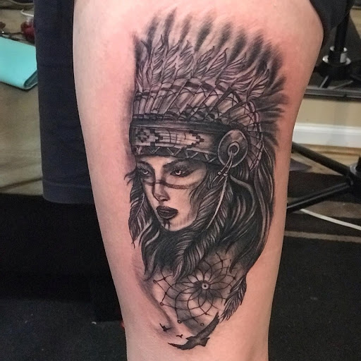 Explore upper back tattoo ideas male, creative tattoo ideas in Baytown, available at Big Juniors Tattoos