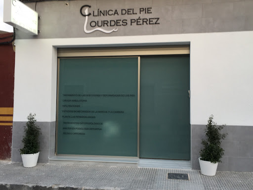 CLÍNICA DEL PIE BENEJÚZAR Lourdes Pérez en Benejúzar, Alicante