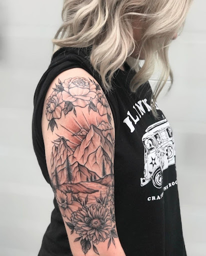 Explore tattoo ideas wolf, creative tattoo ideas in Abington, available at Tattoo Galaxy (Abington) Piercing and Custom Tattoos