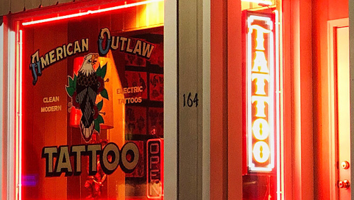 American Outlaw Tattoo, 164 Park Ave, Amherst, OH 44001, USA, 