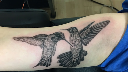 Explore mens forearm tattoo ideas, creative tattoo ideas in Anniston, available at Infinity Ink
