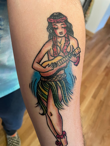 Explore umbreon tattoo ideas, creative tattoo ideas in Wahiawa, available at American Made Tattoo