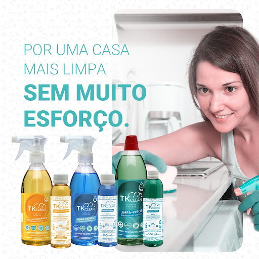 Logo da empresa - TK CLEAN (TK Comércio Ltda)