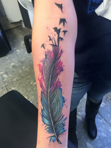 Explore wizard of oz tattoo ideas, creative tattoo ideas in Muncie, available at The Tattoo Studio