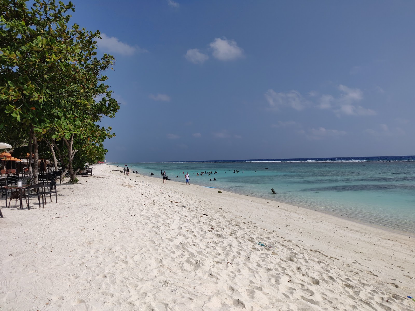 Photo of Hulhumaale Public Beach with white sand surface