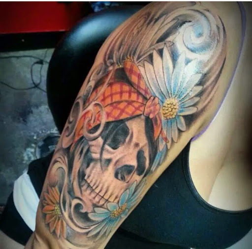 Explore simple stick and poke tattoo ideas, creative tattoo ideas in Garden Grove, available at Dr. Tattoo Studio