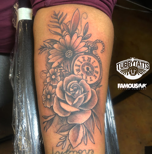Explore domino tattoo ideas, creative tattoo ideas in Hammond, available at Famous Ink, Inc.