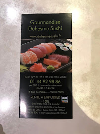 Produits de la mer du Restaurant de sushis Sushi Specialites Japonaises à Paris - n°1