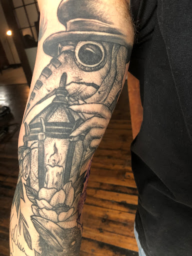 Explore mike tyson tattoo ideas, creative tattoo ideas in Winston Salem, available at Dark Roots Tattoo Co.