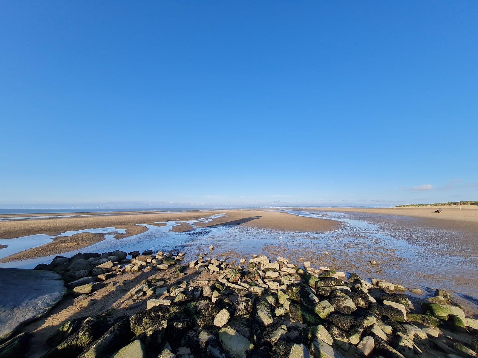 Foto av Talacre Beach beläget i naturområde