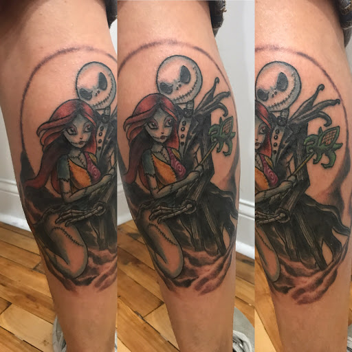 Explore dark tattoo cover up ideas, creative tattoo ideas in Kansas City, available at Golden Stag Tattoo and Gallery