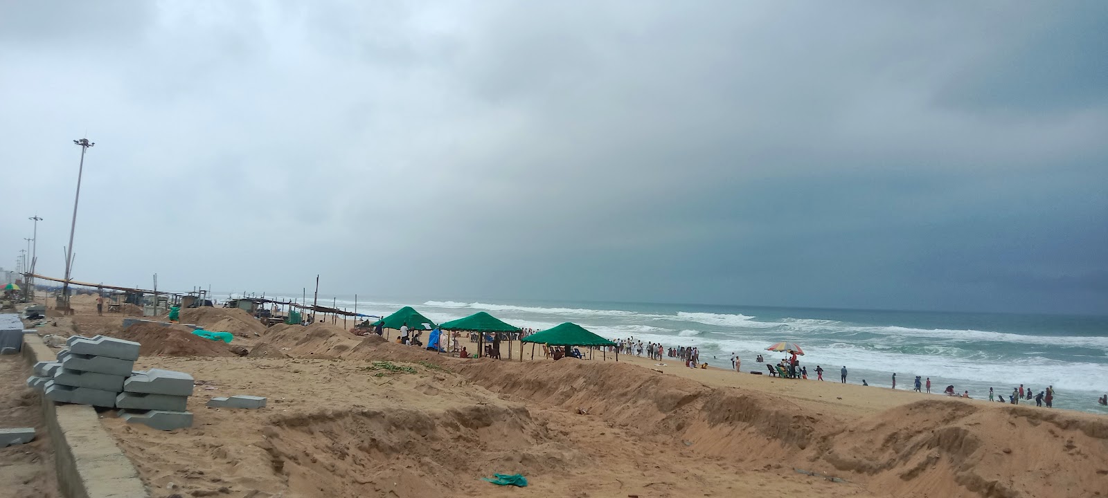 Photo de Muhana Beach zone des équipements