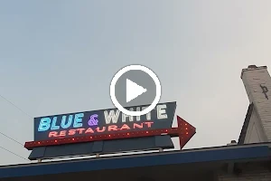 Blue & White image