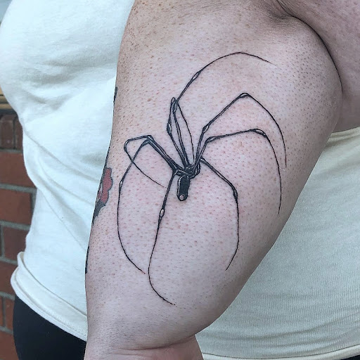 Explore mens neck tattoos ideas, creative tattoo ideas in Orange, available at Three Diamonds Tattoo