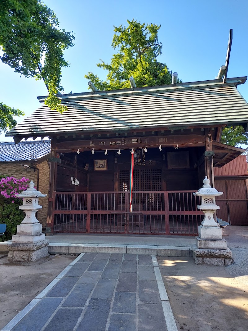 宿篠葉神明神社(神明宮)