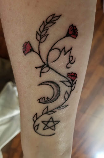 Explore small flower tattoo ideas, creative tattoo ideas in Lanoka Harbor, available at Fine Lines Body Art Studio