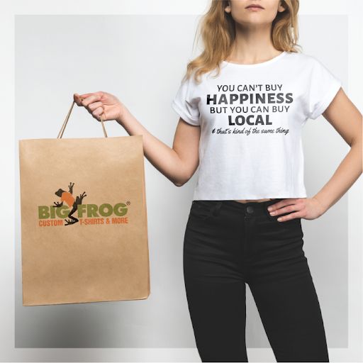 Custom T-shirt Store «Big Frog Custom T-Shirts of Valrico - Brandon», reviews and photos, 3478 Lithia Pinecrest Rd, Valrico, FL 33596, USA