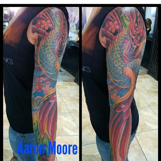 Explore behind the ear tattoo ideas for guys, creative tattoo ideas in Colorado Springs, available at West Side Tattoo