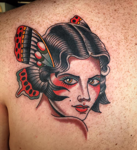 Explore star sleeve tattoo ideas, creative tattoo ideas in Lompoc, available at Fortified Tattoo Co.