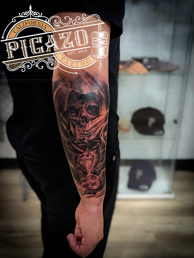 Explore dream catcher tattoo idea, creative tattoo ideas in Palm Desert, available at Picazo Tattoo Studio