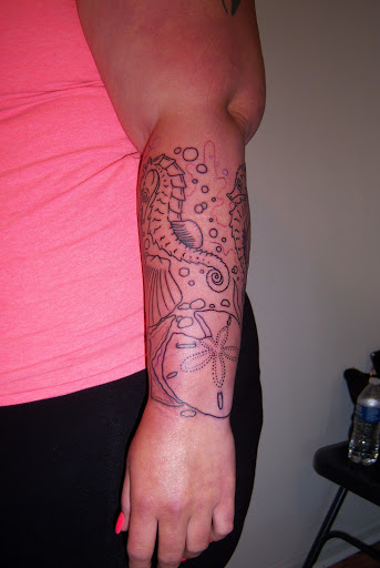 Explore female hand tattoo ideas, creative tattoo ideas in Hebron, available at Explosive Ink Tattoo