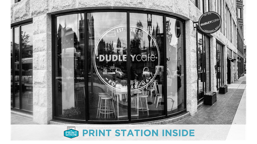 PrintWithMe Print Kiosk at Dudley Cafe