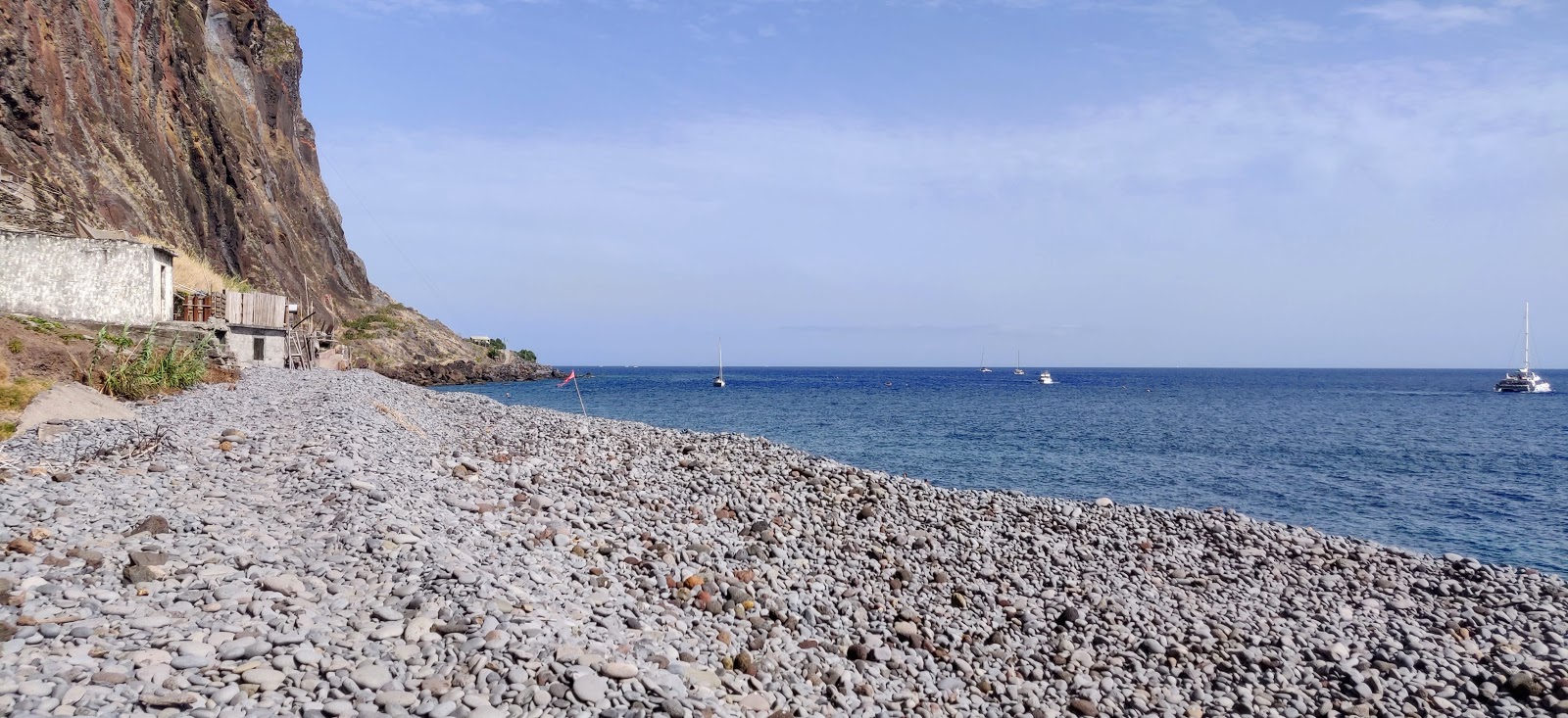 Photo of Fajas de Cabo Girao with long straight shore