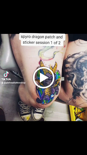 Explore floral tattoo cover up ideas, creative tattoo ideas in Lockport, available at Famous Tattoos by Pinhead
