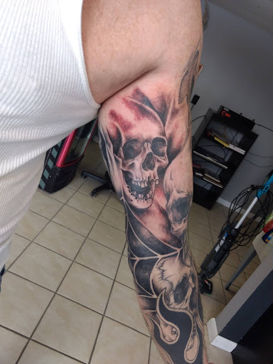 Explore tnt tattoo ideas, creative tattoo ideas in Milan, available at Apocalyptic Ink Studio