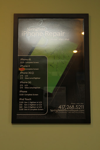 Cell Phone Store «Springfield iPhone Repair - Griffin Media Concepts», reviews and photos, 412 S Campbell Ave, Springfield, MO 65806, USA