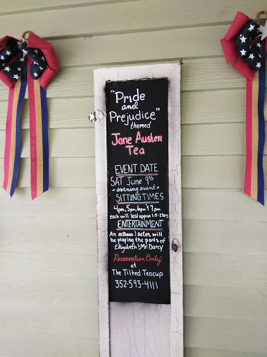 Tea House «The Tilted Teacup Tea Room and Boutique», reviews and photos, 103 S Saxon Ave, Brooksville, FL 34601, USA