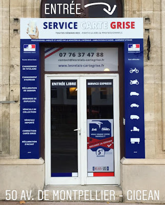 LES RELAIS CARTE GRISE - Gigean & Sète à Gigean