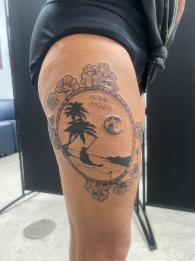 Explore banger tattoo ideas, creative tattoo ideas in Montgomery, available at Flying Eye Tattoo Studio