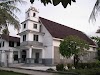 Mwoakilloa Protestant Church Logo, Micronesia, Church