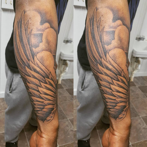 Explore liver transplant tattoo ideas, creative tattoo ideas in Albany, available at Tat Jones Ruthless Tattoos L.L.C.