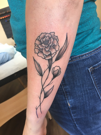 Explore army sleeve tattoo ideas, creative tattoo ideas in Richmond, available at Loose Screw Tattoo