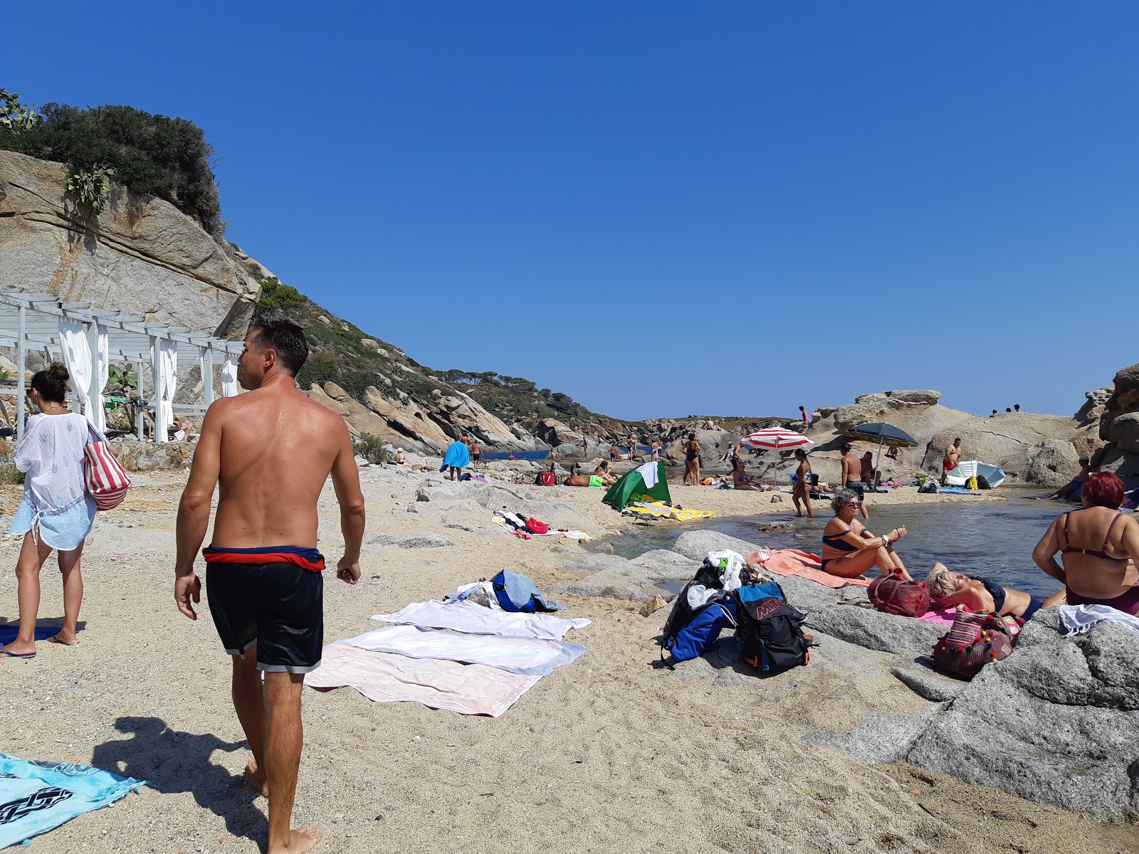 Cala del Lazzaretto'in fotoğrafı vahşi alan