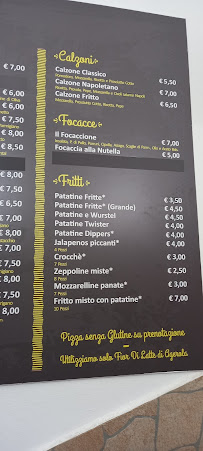 Menu du Pizzeria PizzaDoc - Dal 1986 à Mondragone