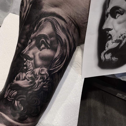 Explore good hand tattoo ideas, creative tattoo ideas in Norcross, available at JP Alfonso Studios