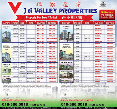 J A Valley Properties