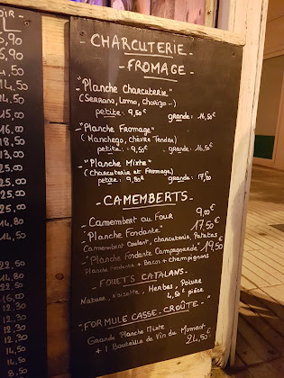 menu du restaurants La pizzathèque à Canet-en-Roussillon