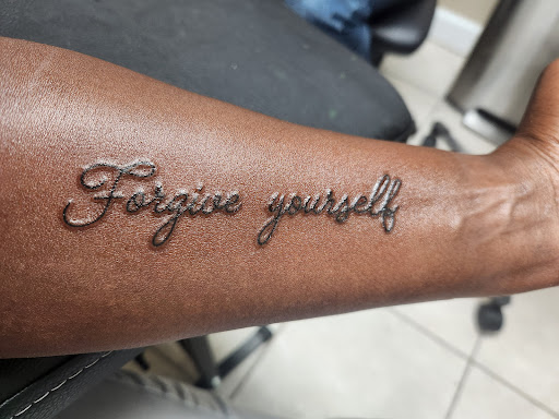 Explore small moon tattoo ideas, creative tattoo ideas in Clearwater Beach, available at Psychotic Ink