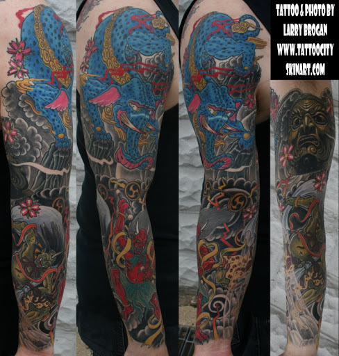 Explore elk tattoo ideas, creative tattoo ideas in Lockport, available at Tattoo City by Larry Brogan