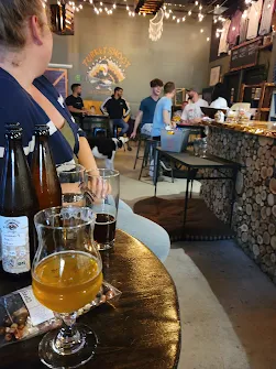 Craft beer at a brewery in Georgina Ontario