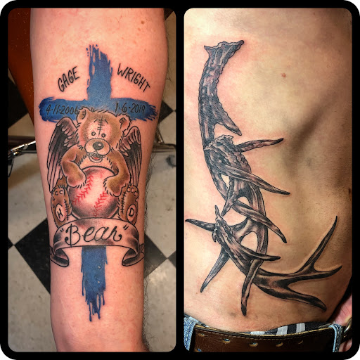 Explore roman numeral tattoo ideas, creative tattoo ideas in Black River Falls, available at Black River Tattoo