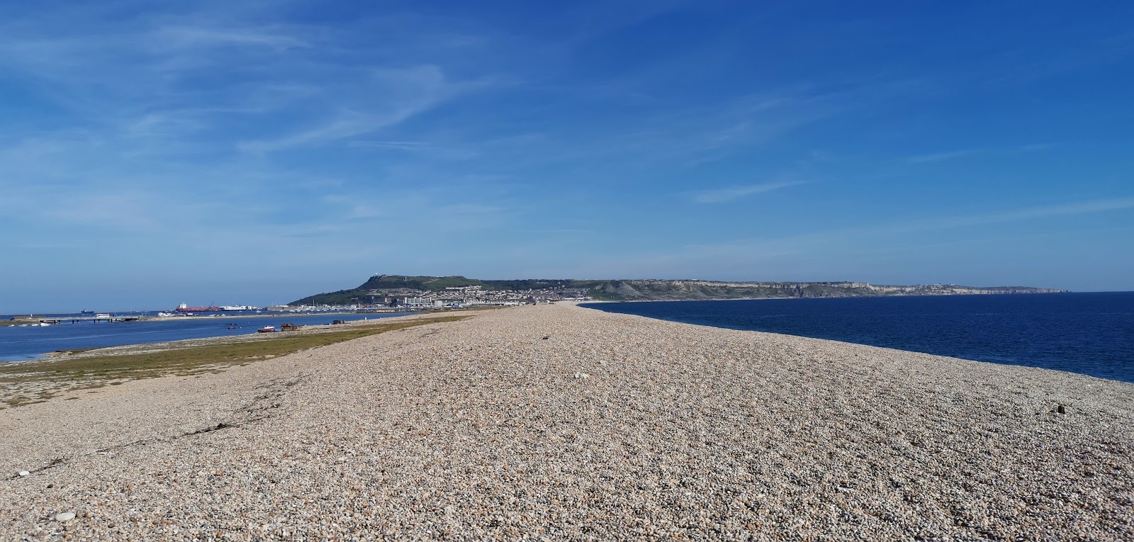 Foto von Chesil beach mit sehr sauber Sauberkeitsgrad