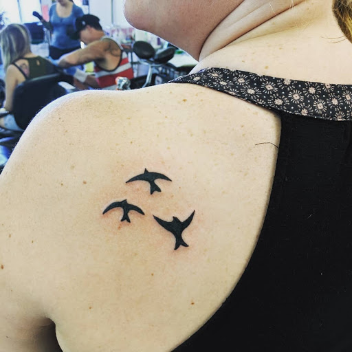 Explore tattoo ideas cartoon, creative tattoo ideas in Redding, available at Caddy Daddys