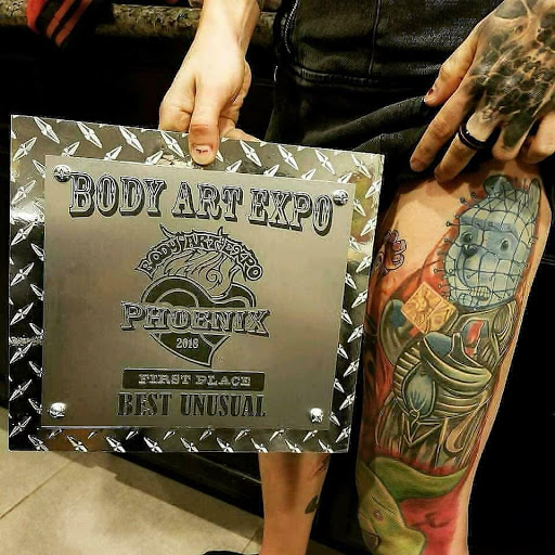 Tattoo Shop «Iconic Tattoo & Piercing», reviews and photos, 16610 N 75th Ave #106, Peoria, AZ 85382, USA