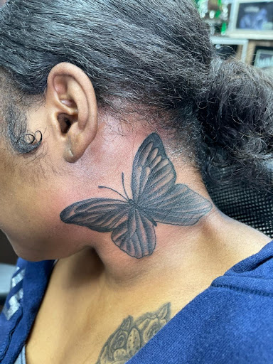 Explore black mens tattoo ideas, creative tattoo ideas in Los Angeles, available at South Central Tattoos