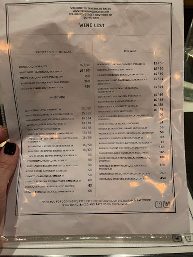 Taverna Di Bacco